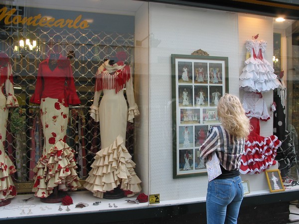 Flamencojurken worden altijd op maat gemaakt