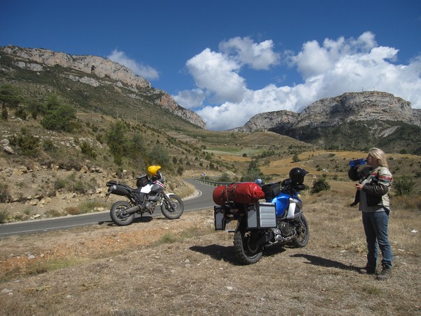 Sylvia and motorcycles