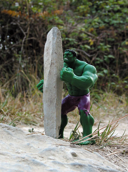 Hulk met pijlpunt