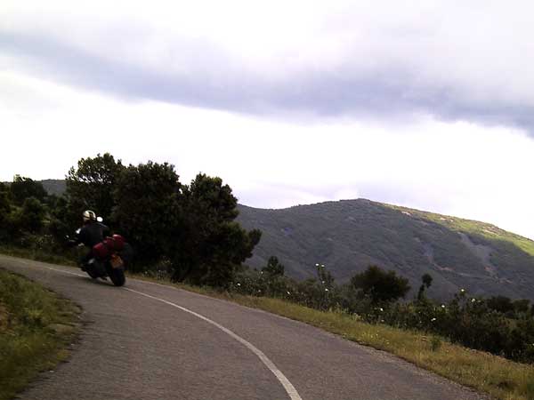 Dry hills, curvy roads