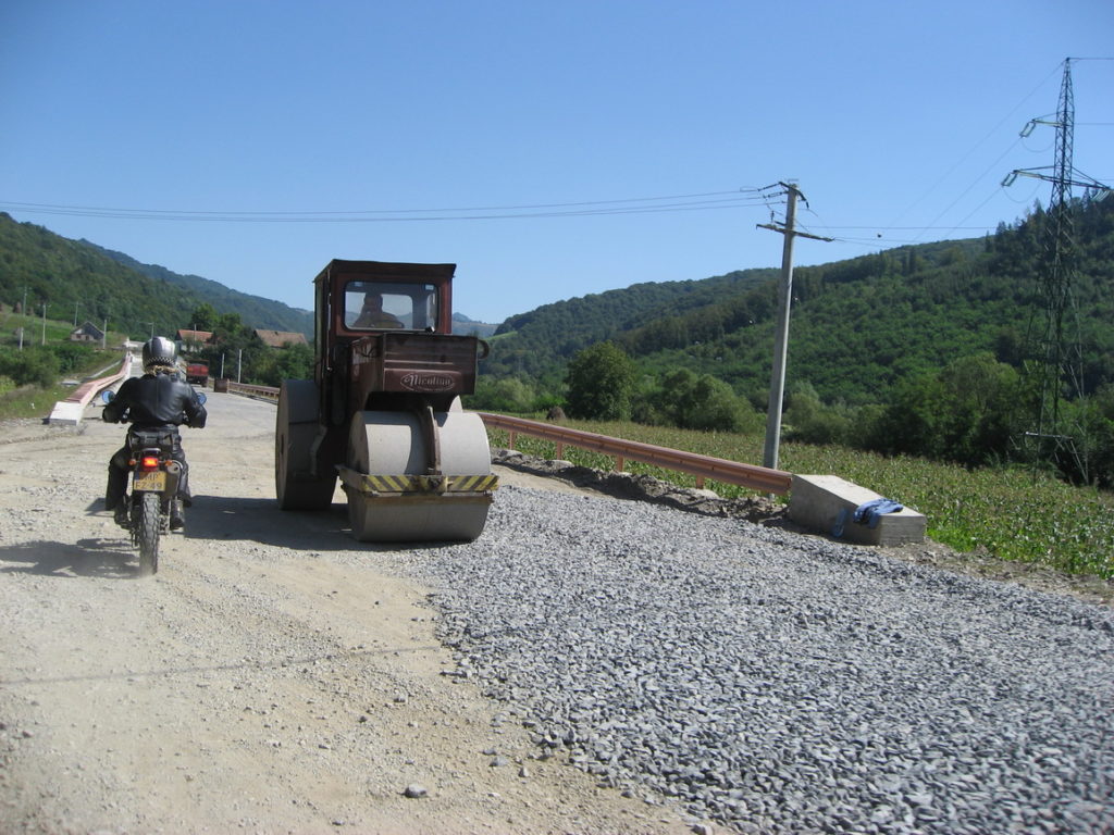 Motor en bulldozer