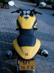 Yellow Bimota Mantra from above