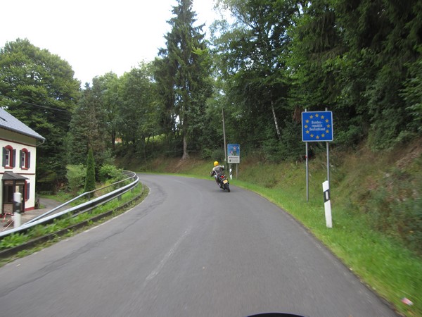 Verkeersbord: Duitsland binnenrijden