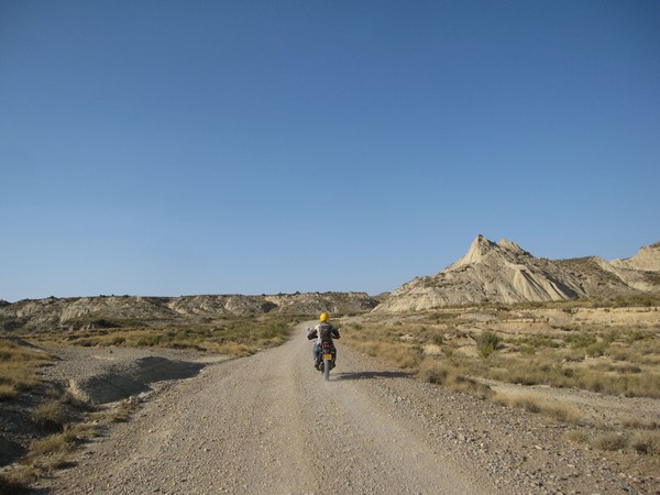 Tenere, onverhard, bergjes