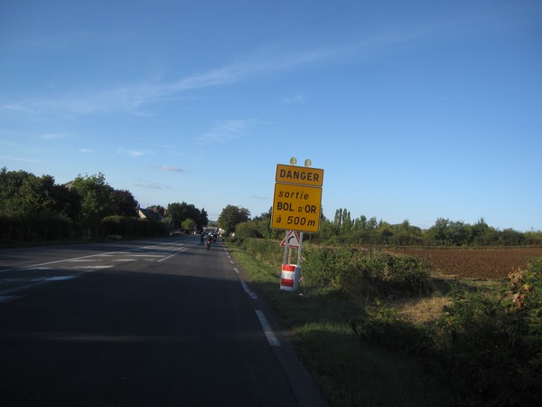 Danger, Sortie Bol d'Or a 500 m