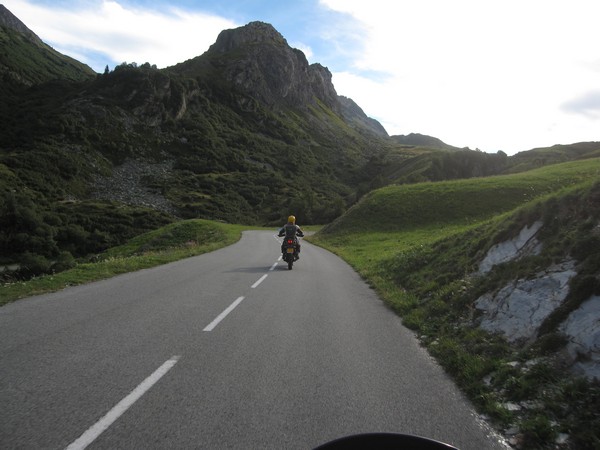 Tenere in berglandschap