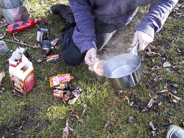 Koffie zetten met instantkoffie