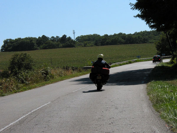 Bocht in aantocht