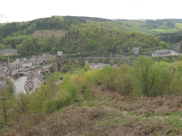 Uitzicht over La Roche