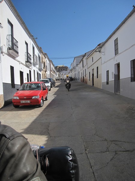 Tenere, steile straat