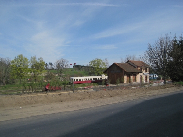 Trein en stationnetje