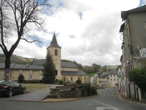 kerk in stadje