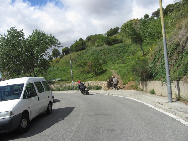 Auto en motor