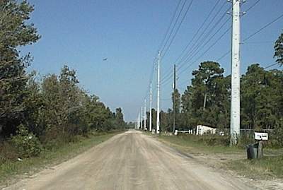 Sandy road