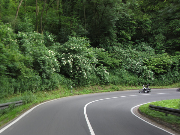 Harleyrijder wordt achtervolgd