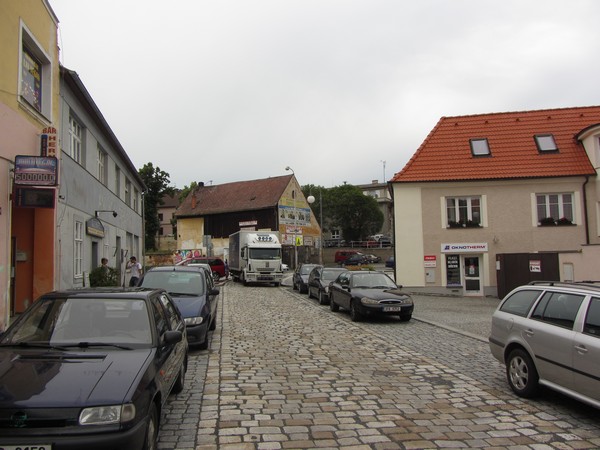 straat met kinderkopjes