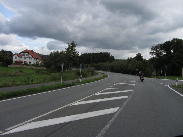 Tenere en bocht in de weg