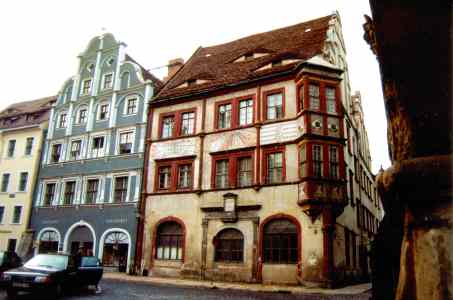 Painted townhouses