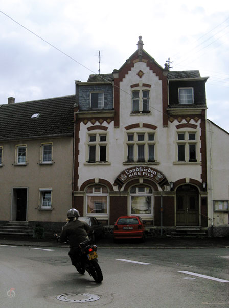 Café in oud gebouw