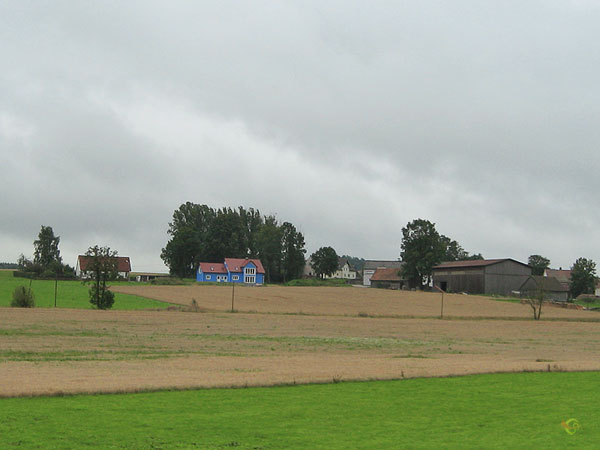 Blauw huis