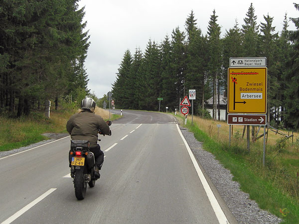 Bord met Nationalpark Bayerisches Wald