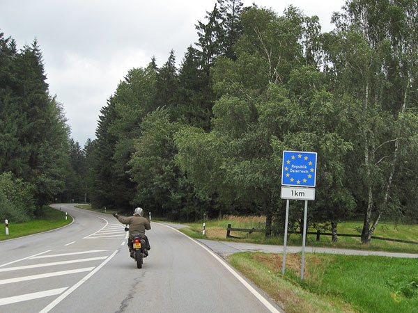Bord met Oostenrijk 1 km