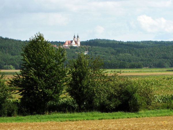 Kerk met twee torens