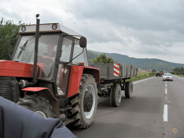 Trekkers en auto's