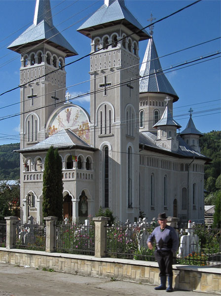 Kerk met twee torens