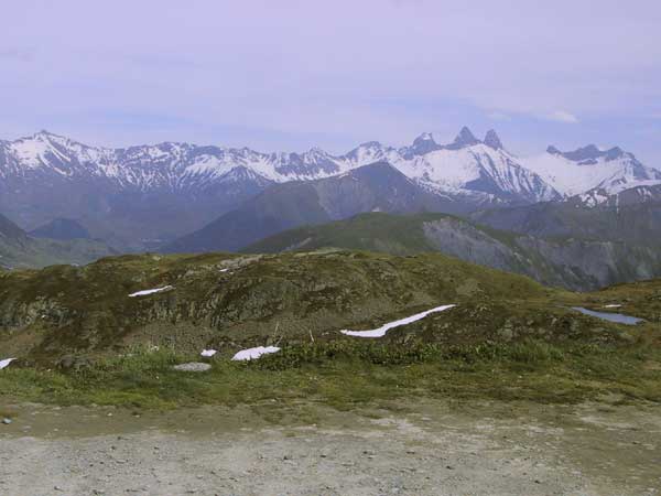 Overal bergtoppen