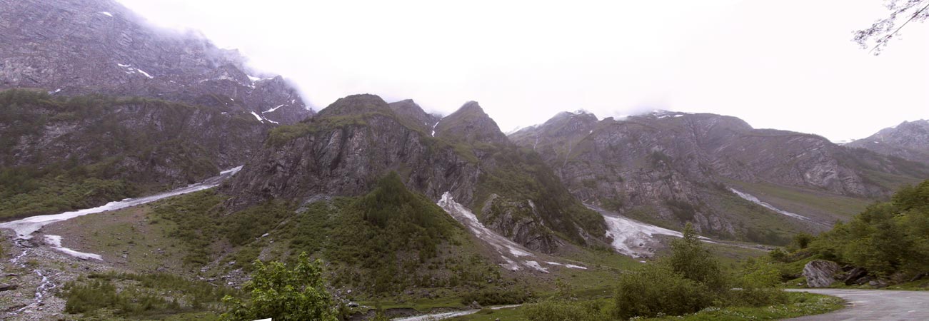 Kaal, woest berglandschap