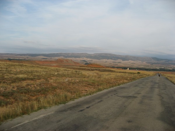 Mulhacen in verlaten landschap