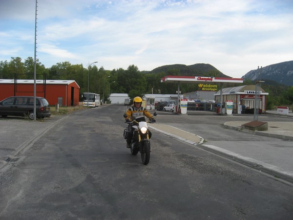 Mulhacen en benzinestation