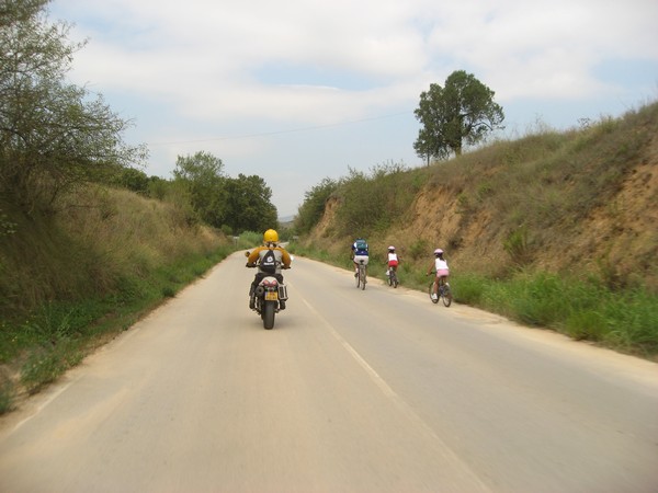 Mulhacen en fietsers